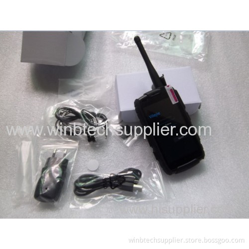 Ip68 Dual Sim Mtk6589 4.0 Inch Quad Core Nfc Rugged Phone With Walkie-talkie With Gps Waterproof Smartphone